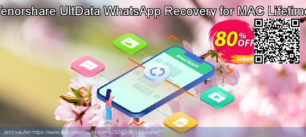 Tenorshare UltData WhatsApp Recovery for MAC Lifetime atemberaubend Preisnachlässe Bildschirmfoto