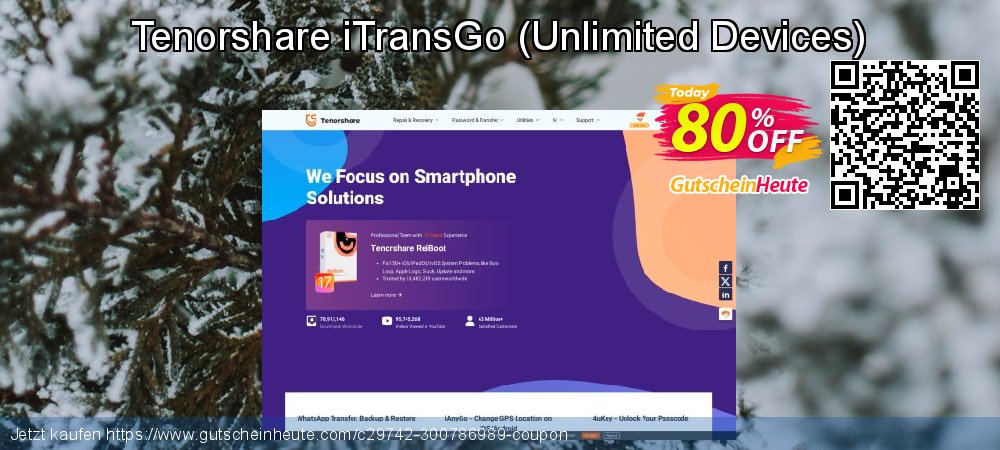 Tenorshare iTransGo - Unlimited Devices  erstaunlich Diskont Bildschirmfoto