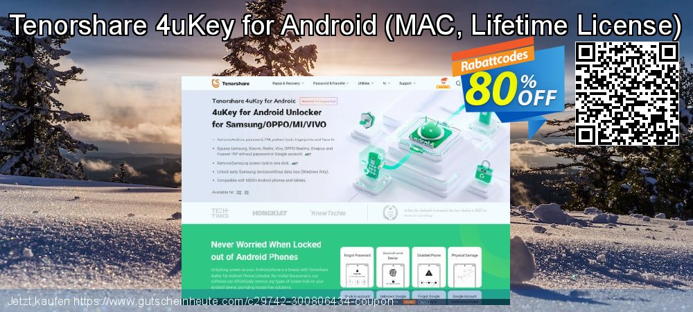 Tenorshare 4uKey for Android - MAC, Lifetime License  verblüffend Angebote Bildschirmfoto