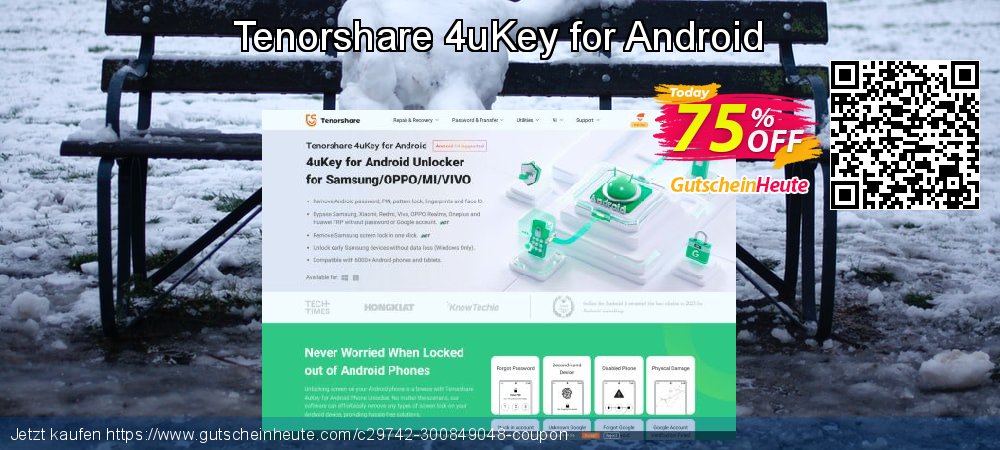 Tenorshare 4uKey for Android ausschließenden Beförderung Bildschirmfoto