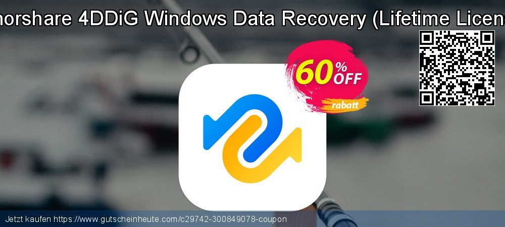 Tenorshare 4DDiG Windows Data Recovery - Lifetime License  ausschließlich Außendienst-Promotions Bildschirmfoto
