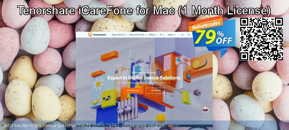 Tenorshare iCareFone for Mac - 1 Month License  faszinierende Förderung Bildschirmfoto