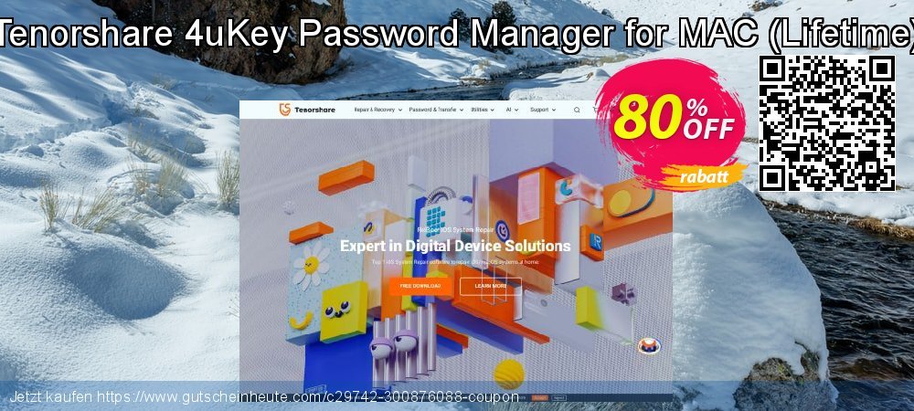 Tenorshare 4uKey Password Manager for MAC - Lifetime  atemberaubend Disagio Bildschirmfoto