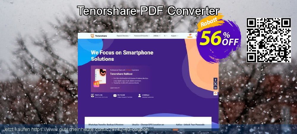 Tenorshare PDF Converter toll Außendienst-Promotions Bildschirmfoto