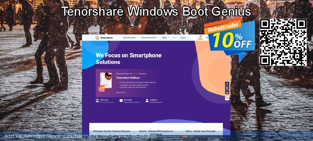 Tenorshare Windows Boot Genius besten Ausverkauf Bildschirmfoto
