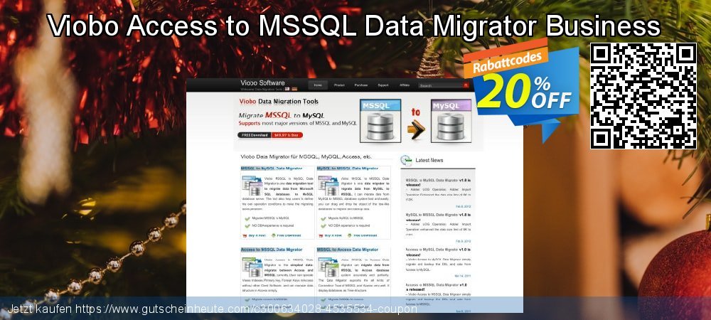 Viobo Access to MSSQL Data Migrator Business atemberaubend Ermäßigung Bildschirmfoto