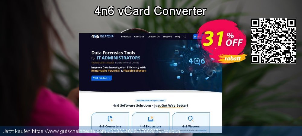 4n6 vCard Converter unglaublich Angebote Bildschirmfoto