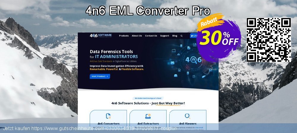 4n6 EML Converter Pro beeindruckend Nachlass Bildschirmfoto