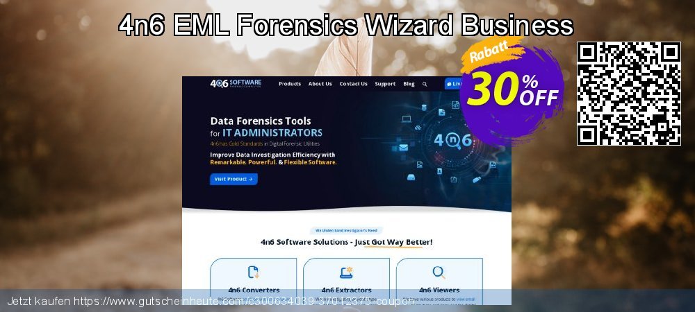 4n6 EML Forensics Wizard Business erstaunlich Preisnachlass Bildschirmfoto