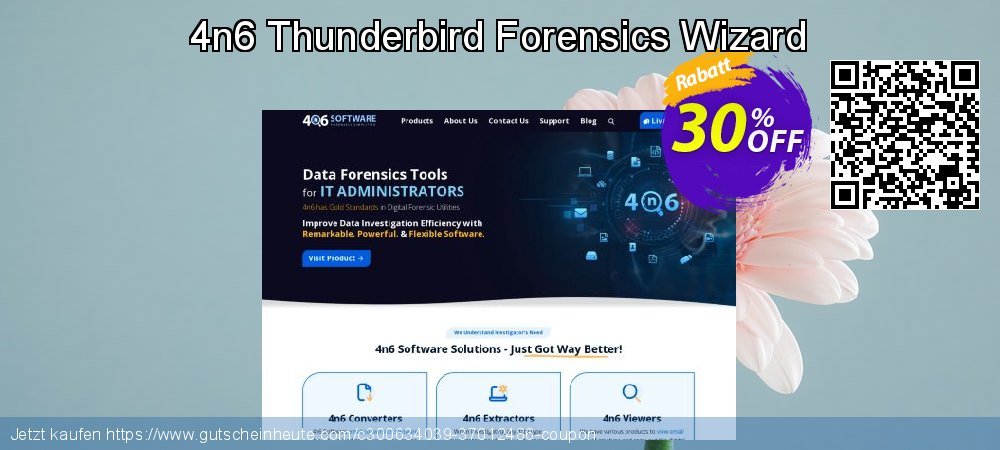 4n6 Thunderbird Forensics Wizard umwerfende Nachlass Bildschirmfoto