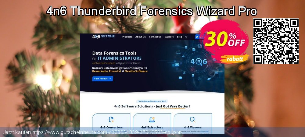 4n6 Thunderbird Forensics Wizard Pro wunderbar Nachlass Bildschirmfoto