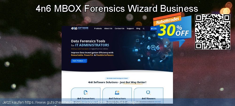 4n6 MBOX Forensics Wizard Business toll Außendienst-Promotions Bildschirmfoto