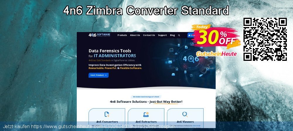 4n6 Zimbra Converter Standard umwerfenden Förderung Bildschirmfoto