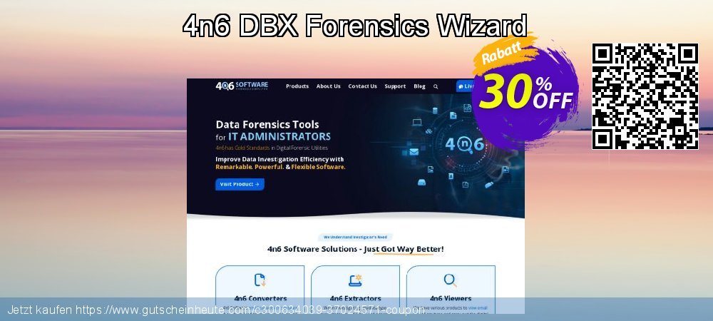 4n6 DBX Forensics Wizard toll Angebote Bildschirmfoto