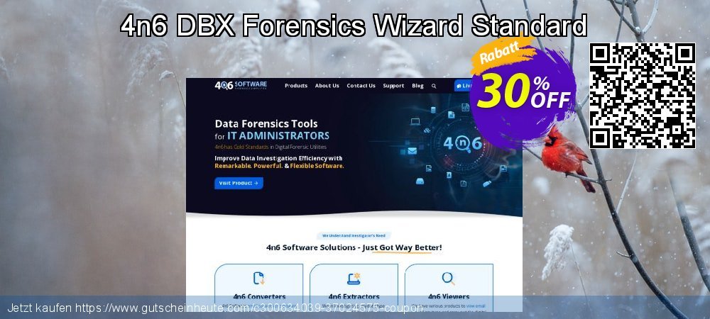 4n6 DBX Forensics Wizard Standard aufregenden Ermäßigung Bildschirmfoto