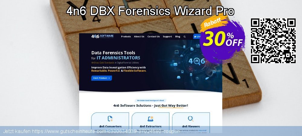 4n6 DBX Forensics Wizard Pro genial Preisreduzierung Bildschirmfoto