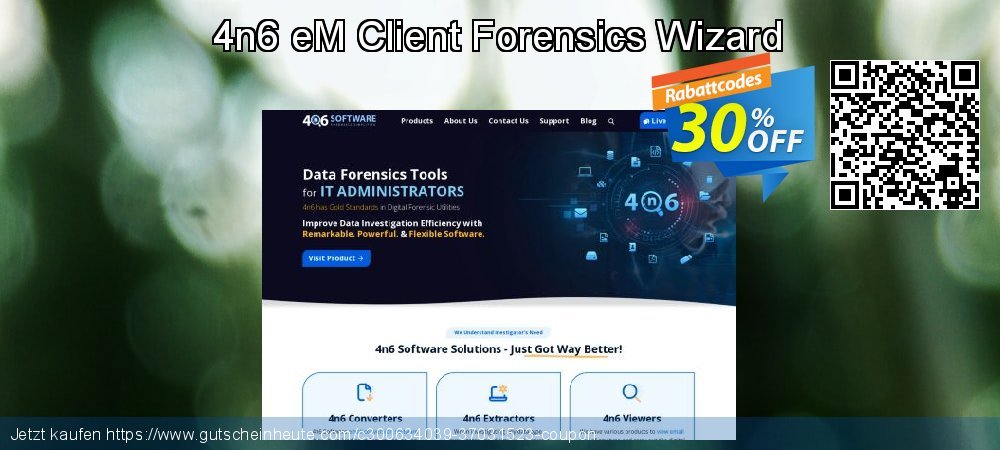 4n6 eM Client Forensics Wizard aufregende Preisnachlässe Bildschirmfoto