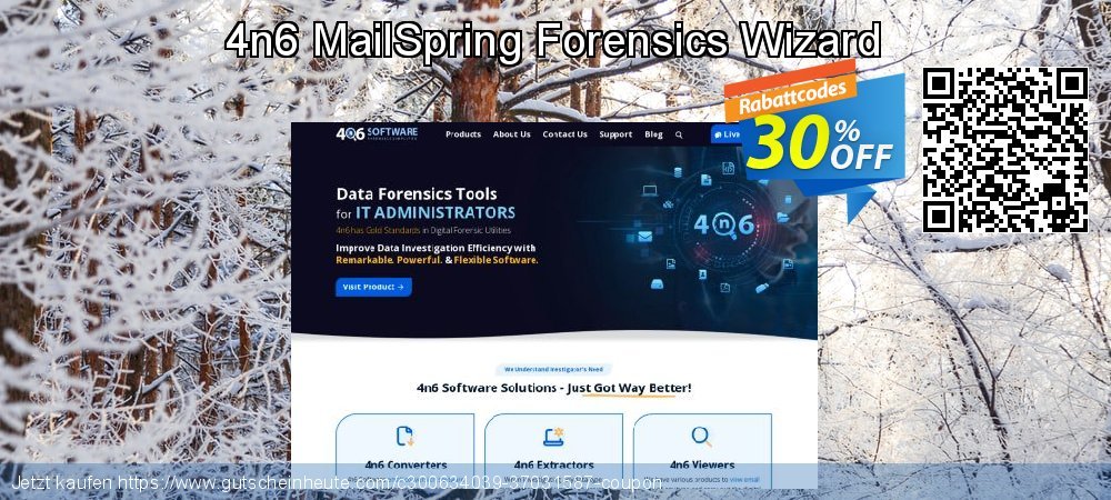 4n6 MailSpring Forensics Wizard spitze Beförderung Bildschirmfoto