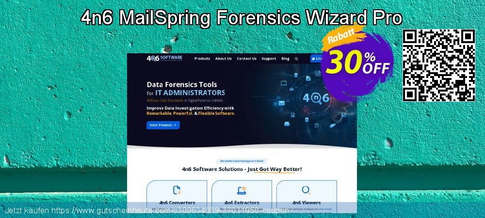 4n6 MailSpring Forensics Wizard Pro Exzellent Promotionsangebot Bildschirmfoto