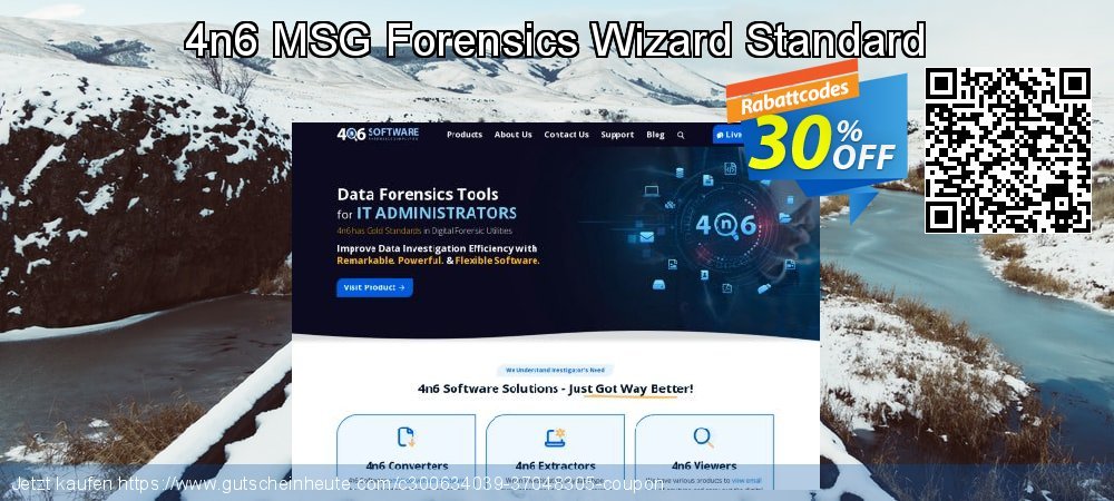 4n6 MSG Forensics Wizard Standard unglaublich Nachlass Bildschirmfoto