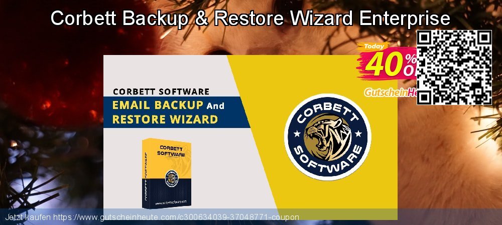 Corbett Backup & Restore Wizard Enterprise fantastisch Preisreduzierung Bildschirmfoto