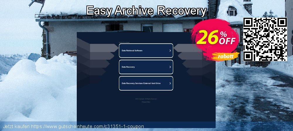 Easy Archive Recovery Exzellent Angebote Bildschirmfoto