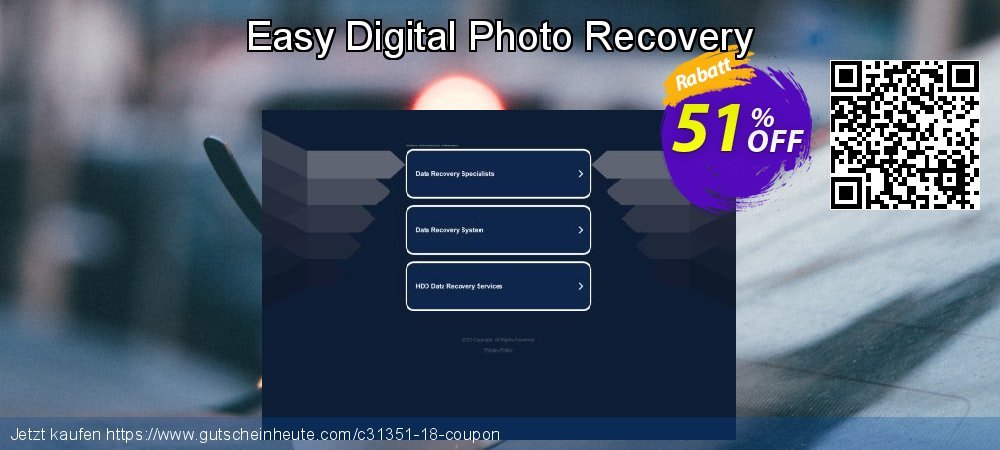 Easy Digital Photo Recovery unglaublich Ermäßigungen Bildschirmfoto