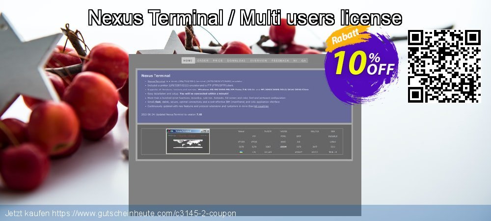 Nexus Terminal / Multi users license uneingeschränkt Ausverkauf Bildschirmfoto