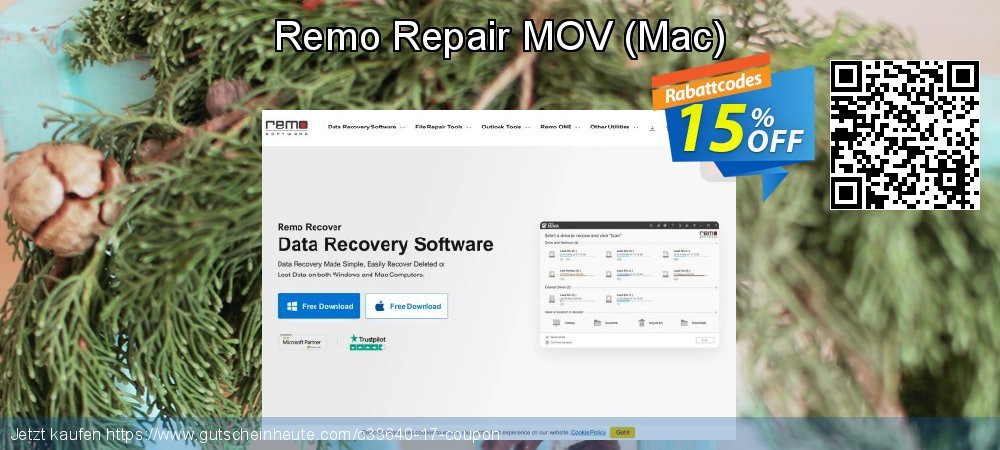 Remo Repair MOV - Mac  besten Förderung Bildschirmfoto