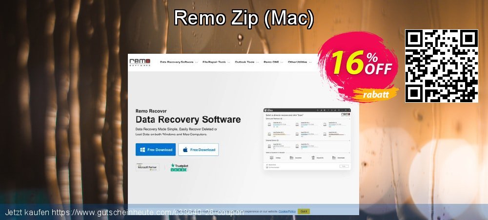 Remo Zip - Mac  wunderschön Diskont Bildschirmfoto