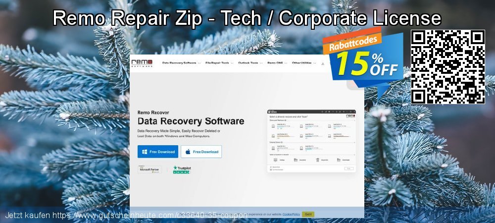 Remo Repair Zip - Tech / Corporate License faszinierende Beförderung Bildschirmfoto