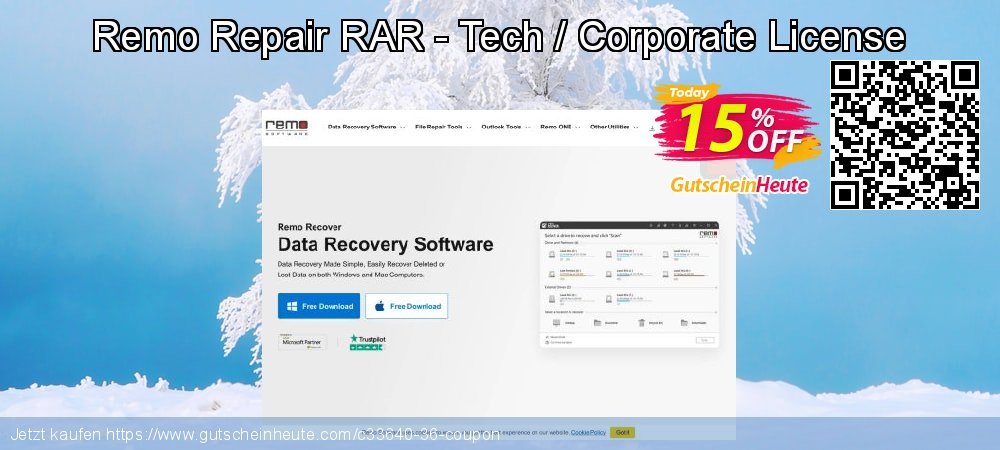 Remo Repair RAR - Tech / Corporate License aufregenden Sale Aktionen Bildschirmfoto