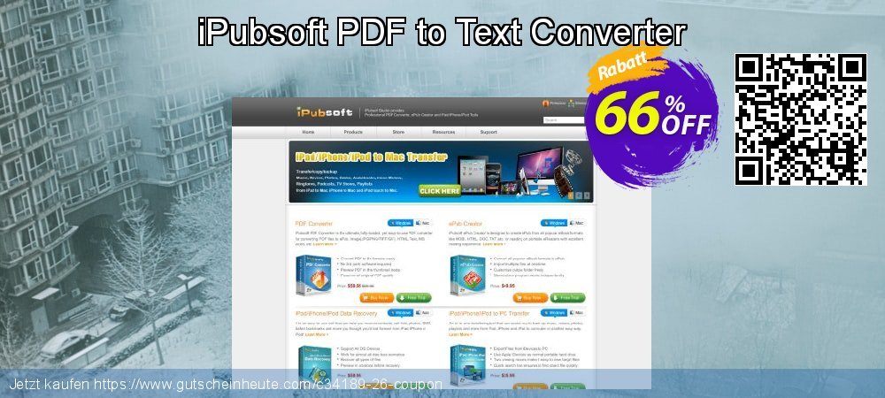 iPubsoft PDF to Text Converter wunderbar Außendienst-Promotions Bildschirmfoto