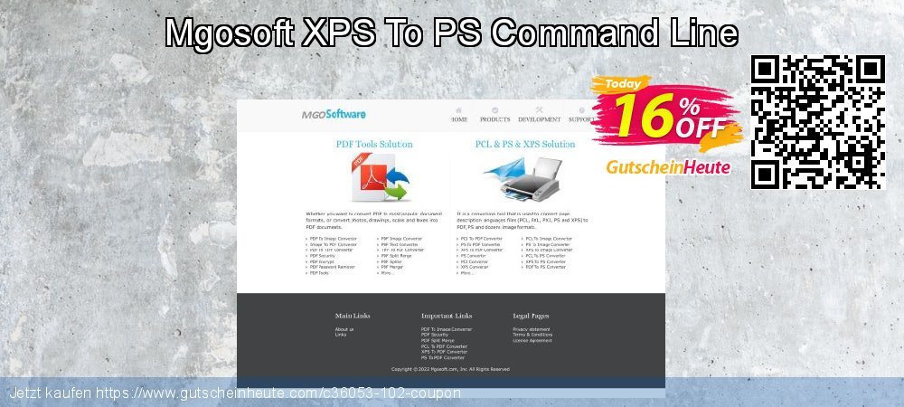 Mgosoft XPS To PS Command Line aufregenden Angebote Bildschirmfoto