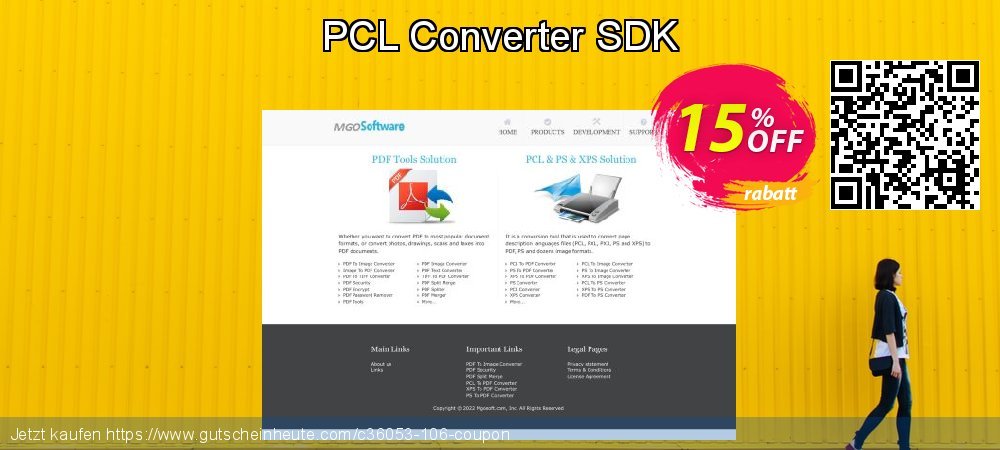 PCL Converter SDK aufregende Ermäßigung Bildschirmfoto