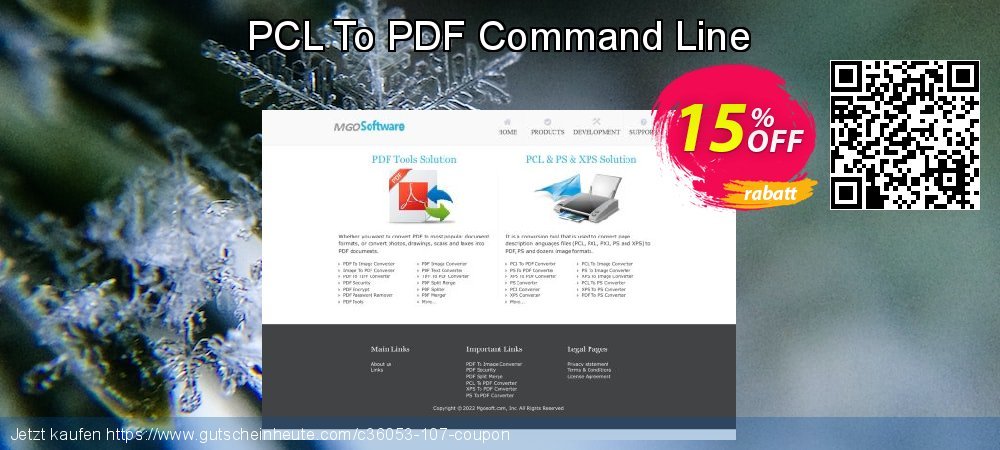 PCL To PDF Command Line genial Disagio Bildschirmfoto