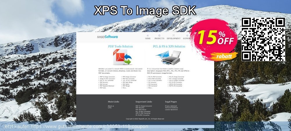 XPS To Image SDK fantastisch Preisnachlässe Bildschirmfoto