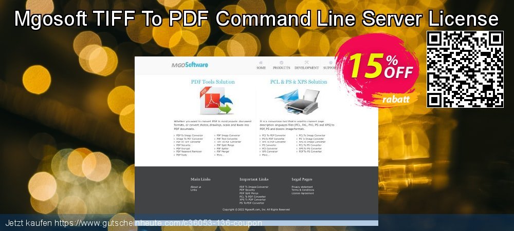 Mgosoft TIFF To PDF Command Line Server License geniale Angebote Bildschirmfoto