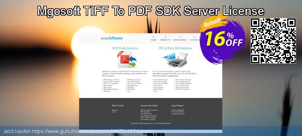 Mgosoft TIFF To PDF SDK Server License aufregende Promotionsangebot Bildschirmfoto