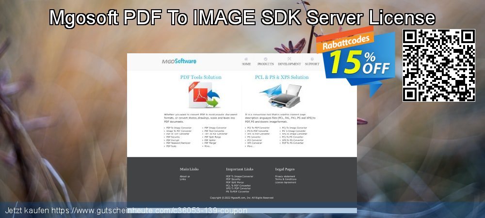 Mgosoft PDF To IMAGE SDK Server License spitze Diskont Bildschirmfoto