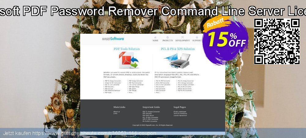 Mgosoft PDF Password Remover Command Line Server License ausschließenden Außendienst-Promotions Bildschirmfoto