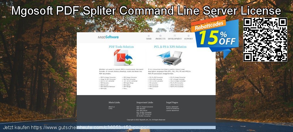 Mgosoft PDF Spliter Command Line Server License atemberaubend Preisnachlässe Bildschirmfoto