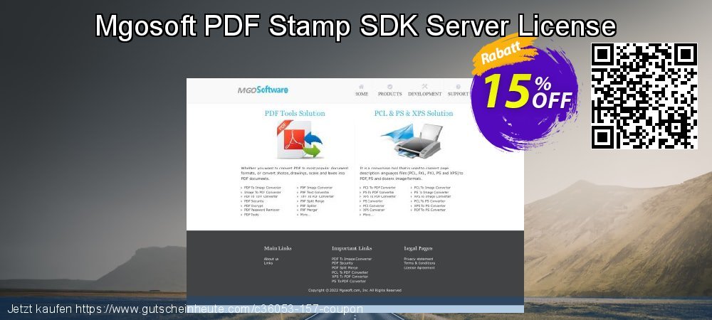 Mgosoft PDF Stamp SDK Server License überraschend Ermäßigung Bildschirmfoto