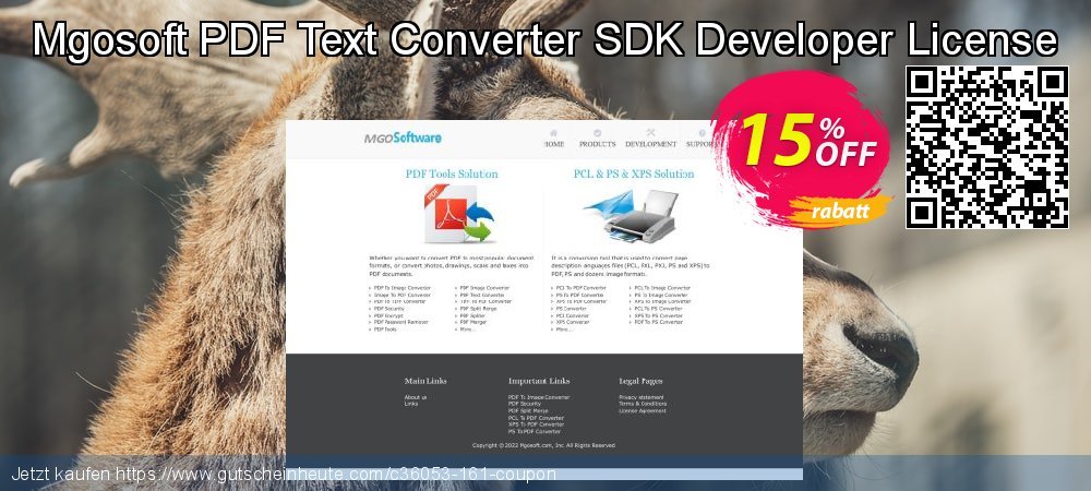 Mgosoft PDF Text Converter SDK Developer License Exzellent Außendienst-Promotions Bildschirmfoto