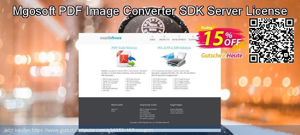 Mgosoft PDF Image Converter SDK Server License umwerfende Beförderung Bildschirmfoto