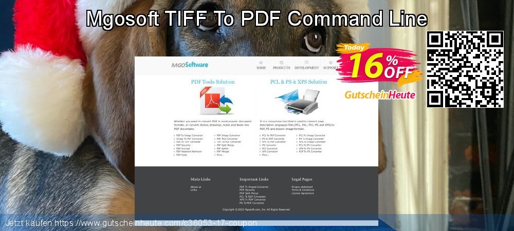 Mgosoft TIFF To PDF Command Line exklusiv Sale Aktionen Bildschirmfoto