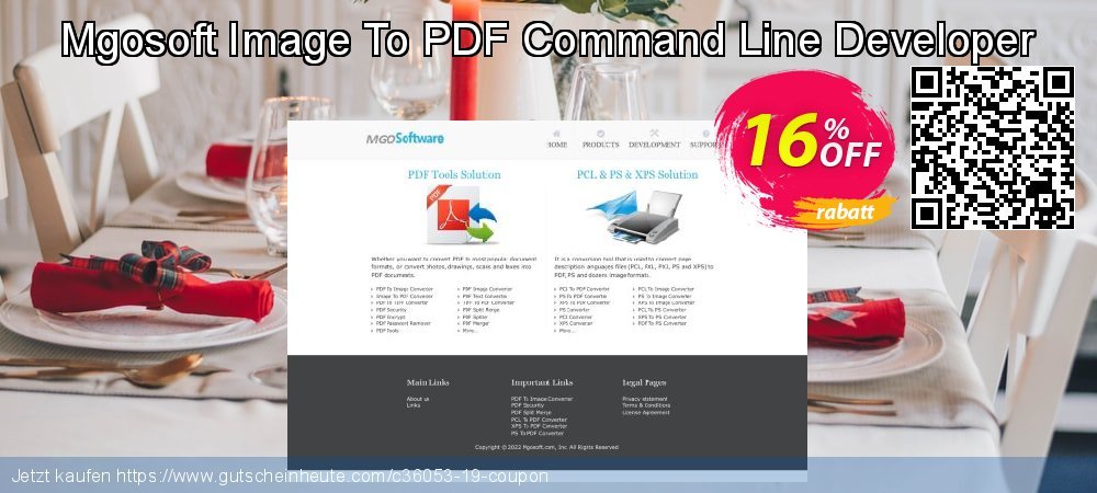 Mgosoft Image To PDF Command Line Developer ausschließlich Ermäßigungen Bildschirmfoto