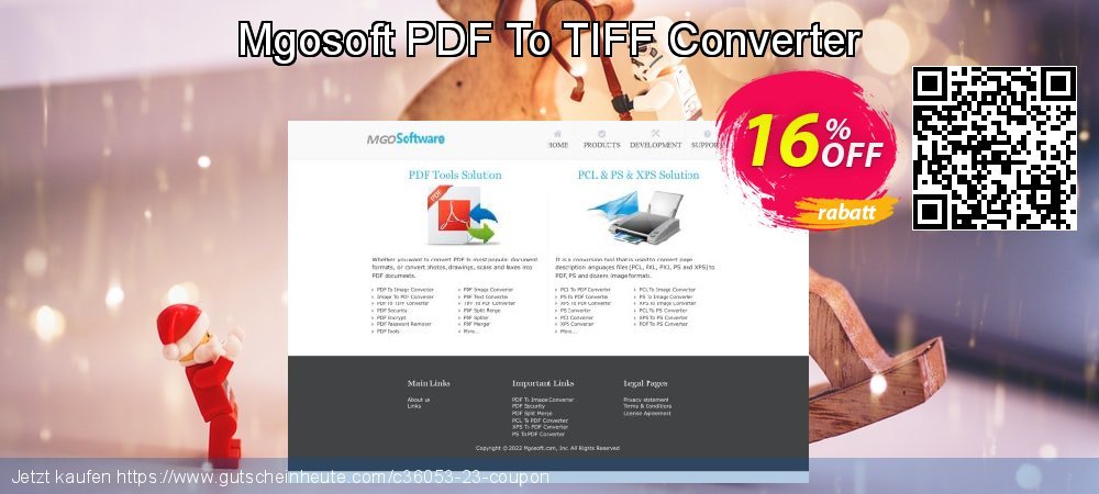 Mgosoft PDF To TIFF Converter erstaunlich Nachlass Bildschirmfoto