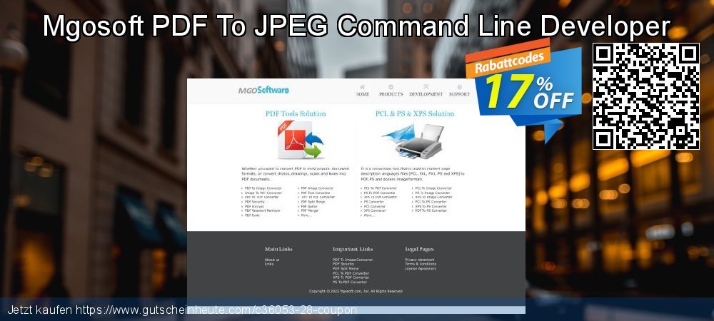 Mgosoft PDF To JPEG Command Line Developer atemberaubend Ausverkauf Bildschirmfoto