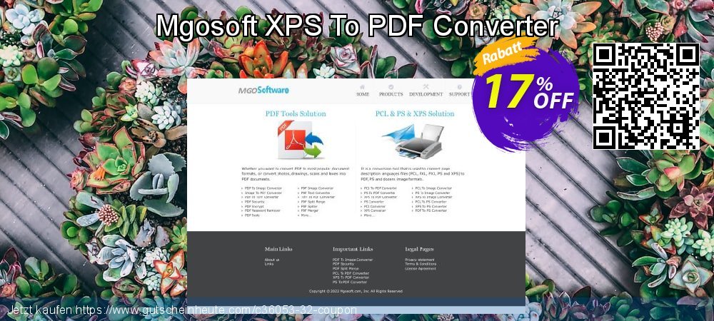 Mgosoft XPS To PDF Converter wundervoll Förderung Bildschirmfoto